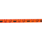 3/8" x 4yd. Orange Laughing Jack-o'-Lanterns Ribbon by Celebrate It® Halloween